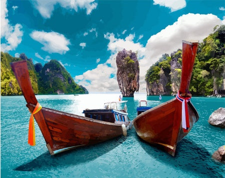 Digital Oil Painting Landscape Canvas Art
