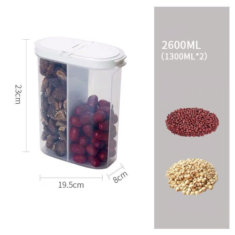 Storage Box Plastic Fresh-Keeping Box Whole Grains Jar Airtight Tank Storage Tank