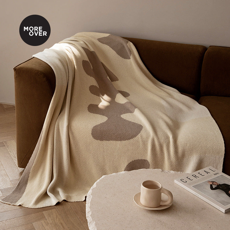 Full Office Cotton Nap And Hibernation Sofa Blanket Single Cover Blanket