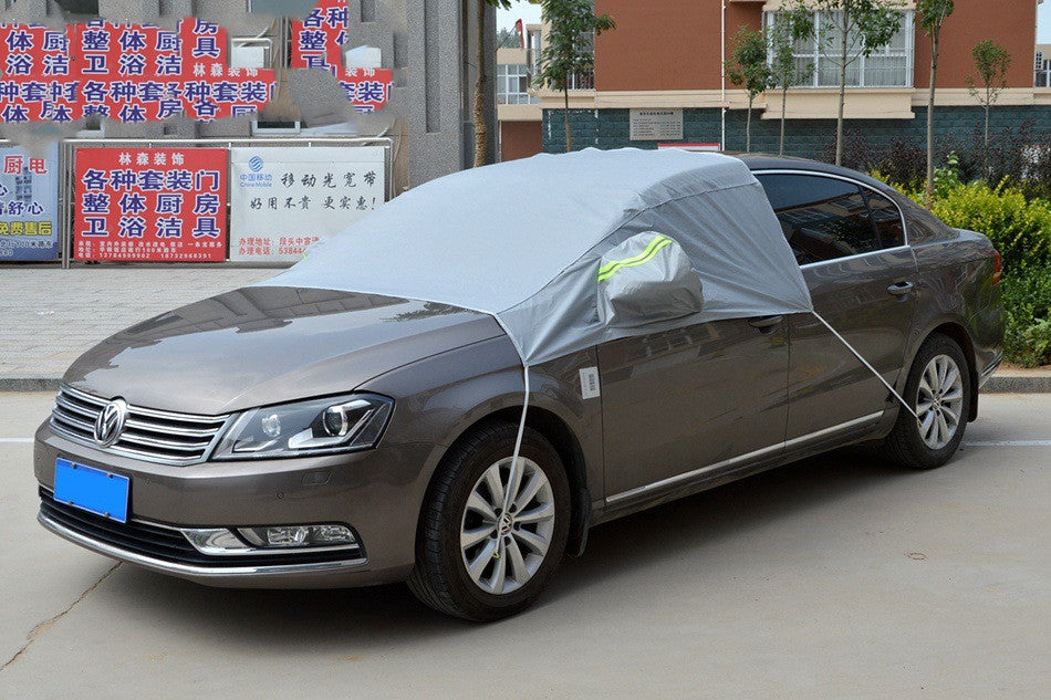 Factory Direct Sales Ding Cool Car Sunshade Mobile Car Awning Sunshade Tarpaulin Sunscreen Snow Automatic Car Clothing Car Cover