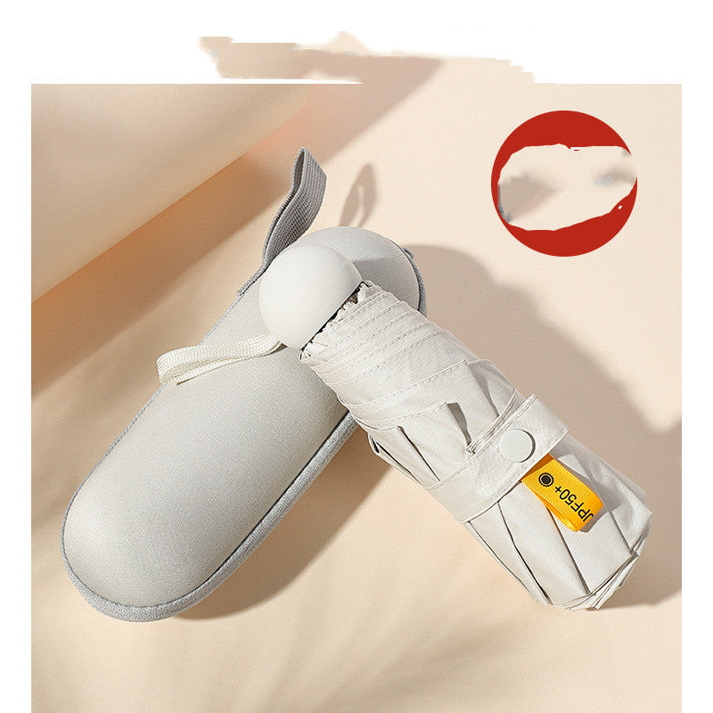 Sun Umbrella Female Sunscreen UV Protection Rain And Sun Dual-purpose