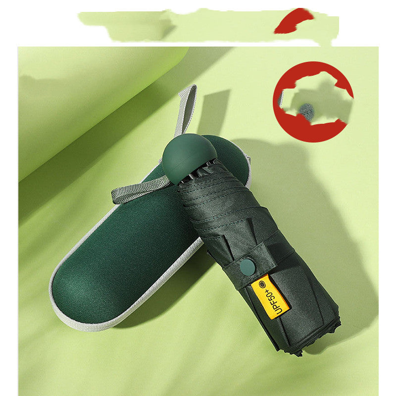 Sun Umbrella Female Sunscreen UV Protection Rain And Sun Dual-purpose