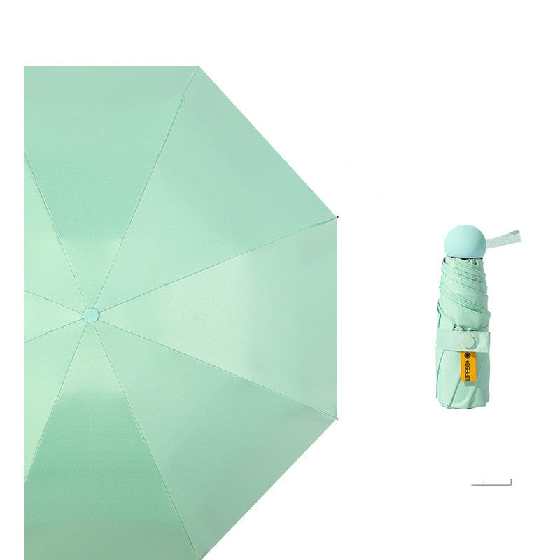 Sun Umbrella Female Sunscreen UV Protection Rain And Sun Dual-purpose
