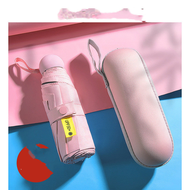 Sun Umbrella Female Sunscreen UV Protection Rain And Sun Dual-purpose