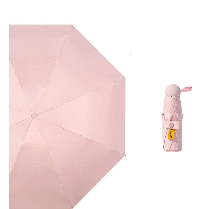 Sun Umbrella Female Sunscreen UV Protection Rain And Sun Dual-purpose