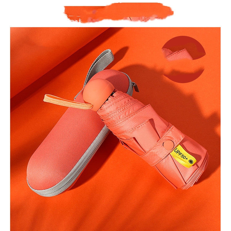 Sun Umbrella Female Sunscreen UV Protection Rain And Sun Dual-purpose