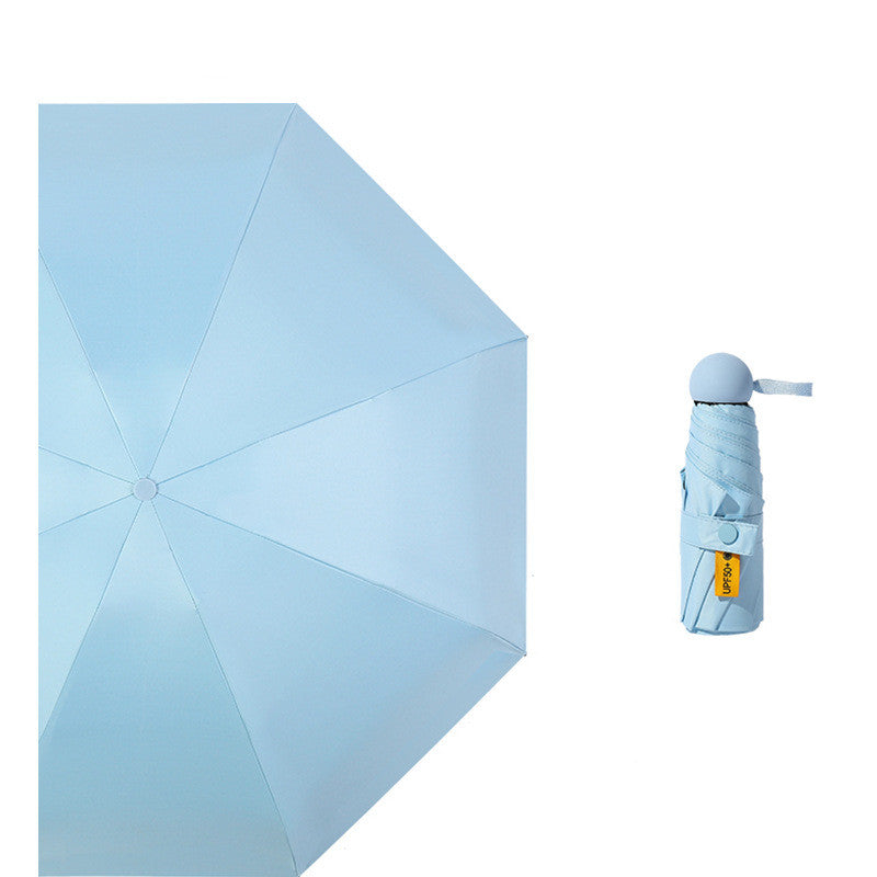 Sun Umbrella Female Sunscreen UV Protection Rain And Sun Dual-purpose