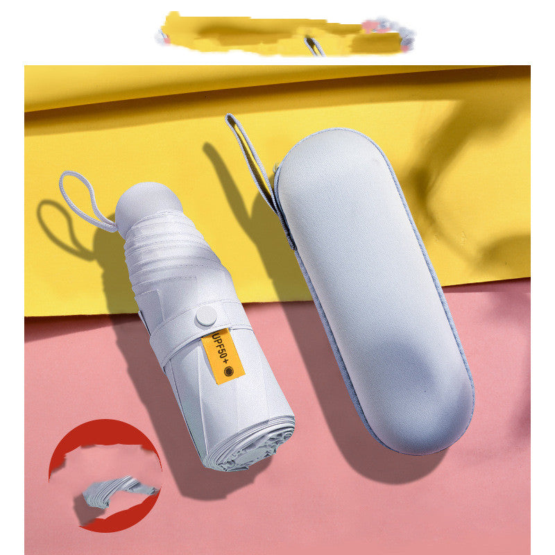 Sun Umbrella Female Sunscreen UV Protection Rain And Sun Dual-purpose