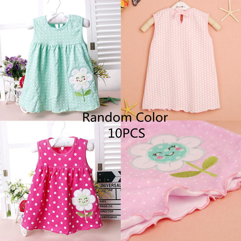 Girls Baby Dress Girls Summer Vest Princess Skirt Suspender Skirt Baby Children's Clothing Wholesale