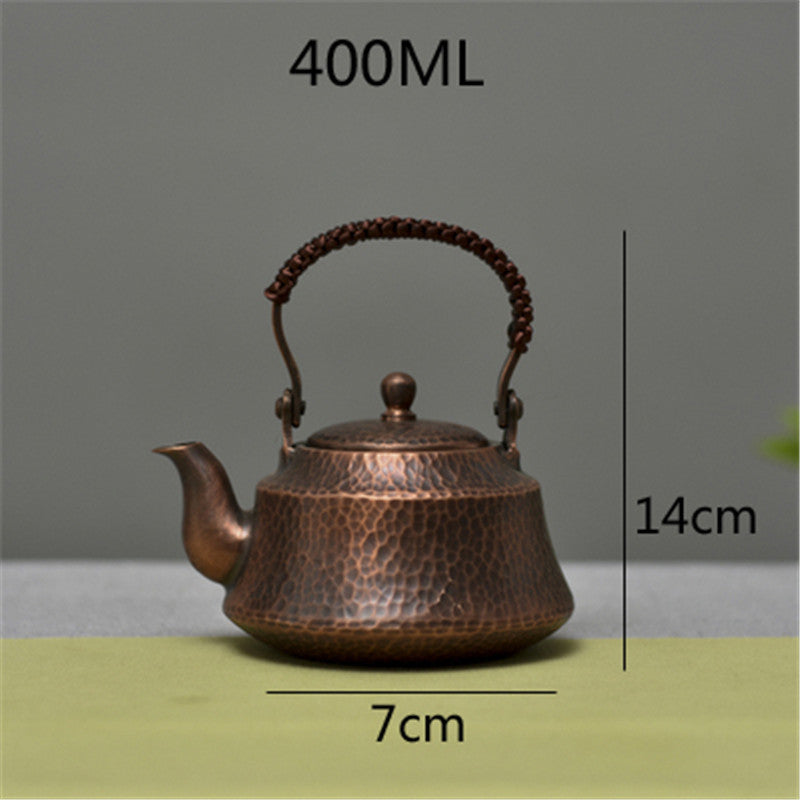 Handmade Small Copper Teapot Pure Copper Teapot Tiliang Brewing Tea