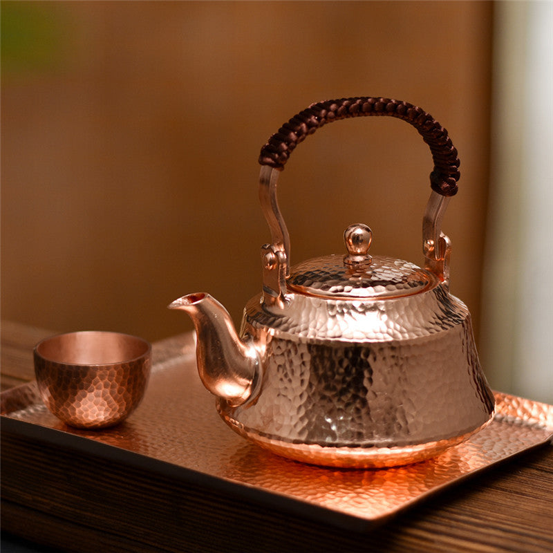 Handmade Small Copper Teapot Pure Copper Teapot Tiliang Brewing Tea