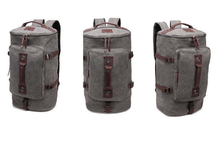 Sac à Dos Homme Sac de Sport en Toile Grande Capacité Voyage