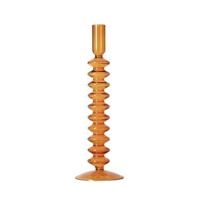 Candlelight Dinner Creative Glass Candle Holder Decoration