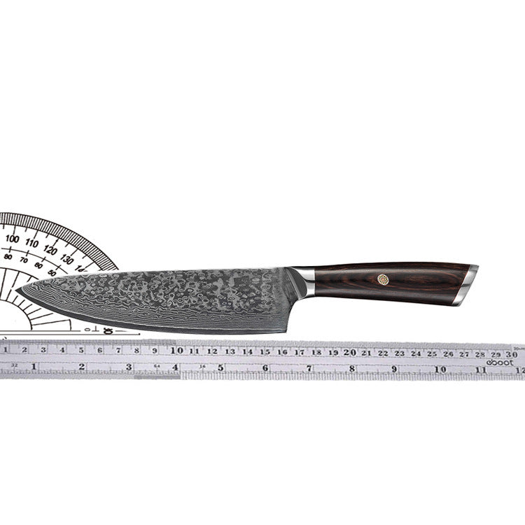 Pattern Steel 8-Inch Chef Sushi Fish Sashimi Knife