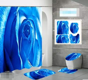 Printed Waterproof Polyester Shower Curtain