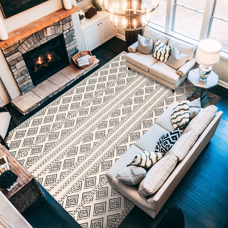 Moroccan Carpet Living Room Small  Coffee Table Sofa Cushion