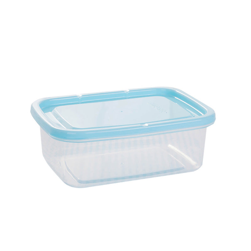 Refrigerator Food Storage Box Fruit Seal Box Rectangular Large Plastic Storage Box 1100ml