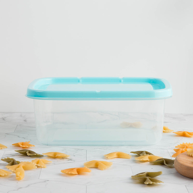 Refrigerator Food Storage Box Fruit Seal Box Rectangular Large Plastic Storage Box 1100ml