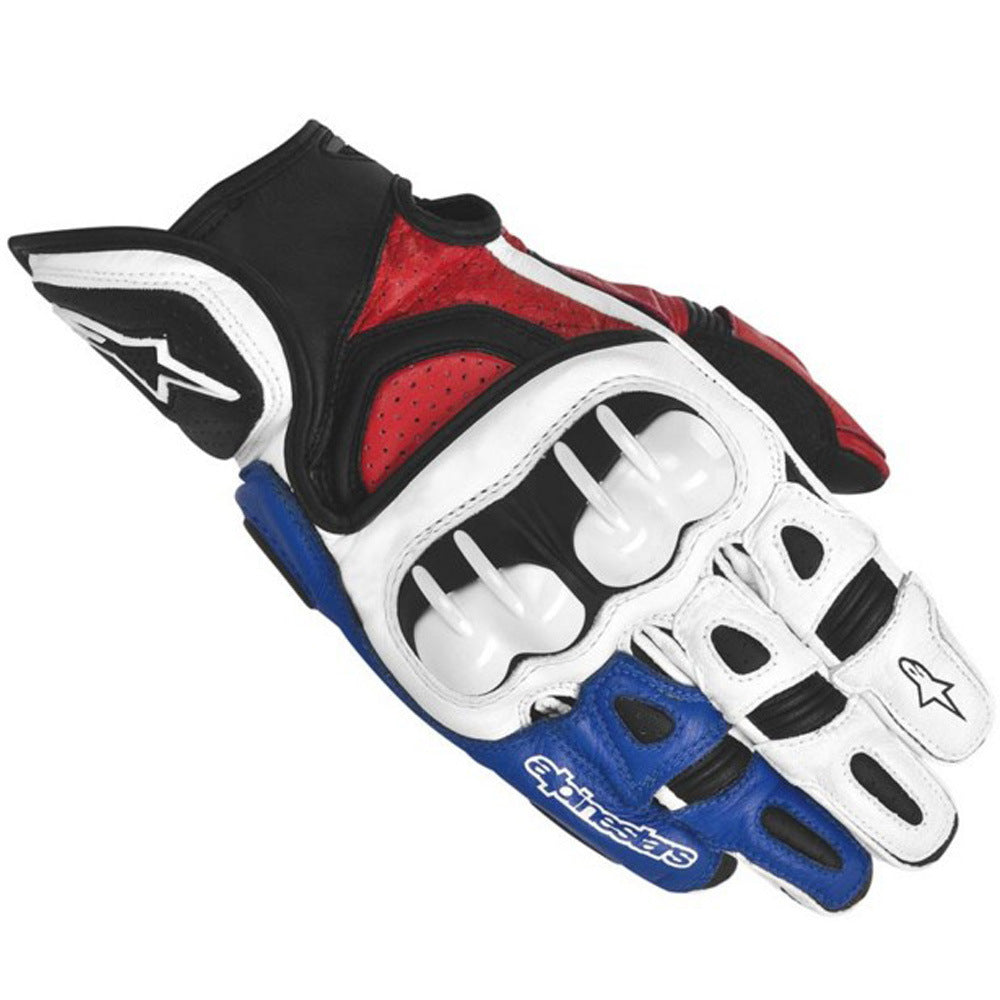 Motorcycle Short Gloves Rider Anti-Drop Non-Slip Gloves