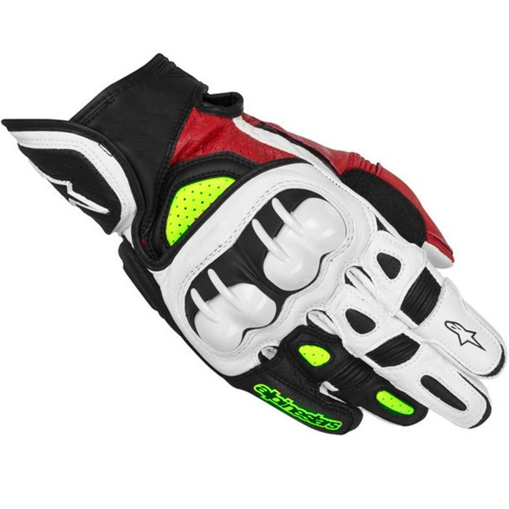 Motorcycle Short Gloves Rider Anti-Drop Non-Slip Gloves