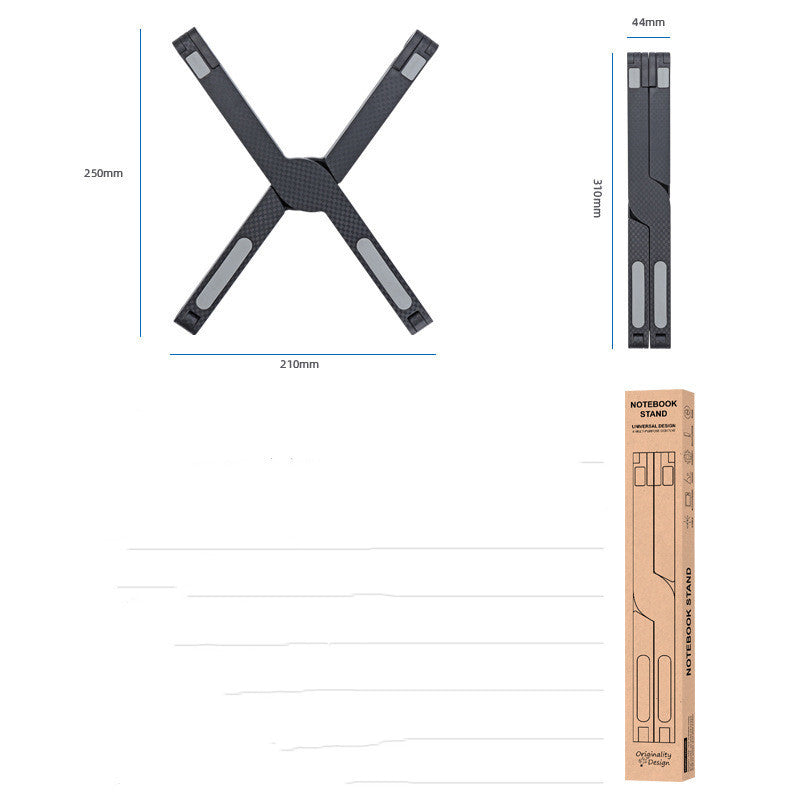 Portable Folding Aluminum Alloy Notebook Computer Cooling Bracket