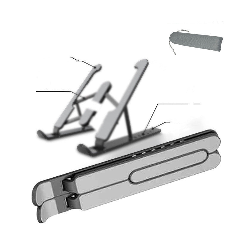 Portable Folding Aluminum Alloy Notebook Computer Cooling Bracket