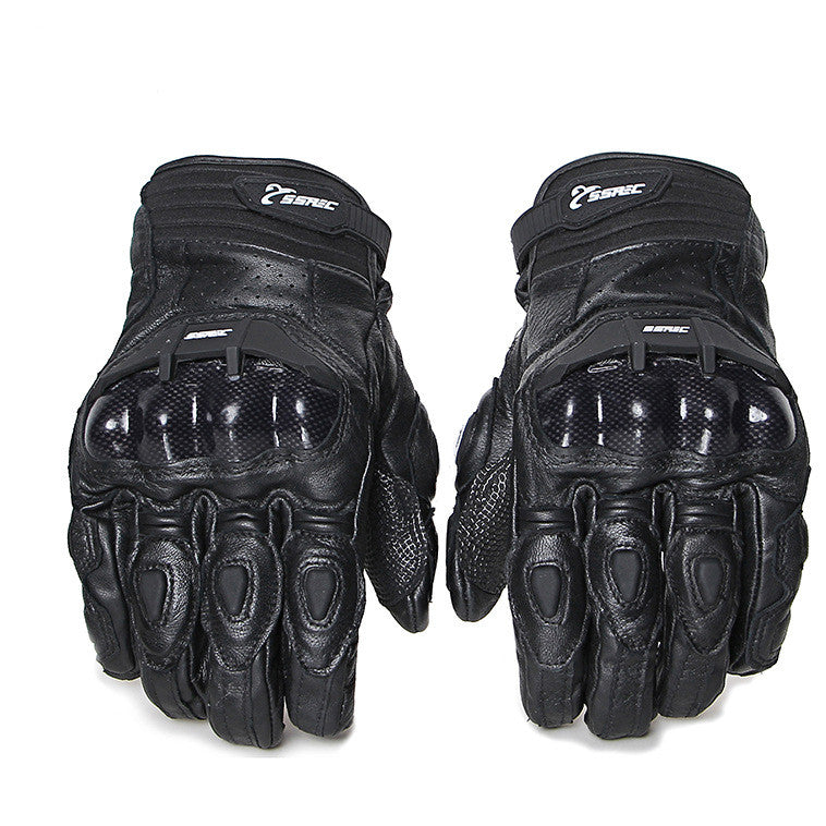 SSPECMen's Touch Screen Carbon Fiber Gloves Motocross Gloves Full Finger Accessories