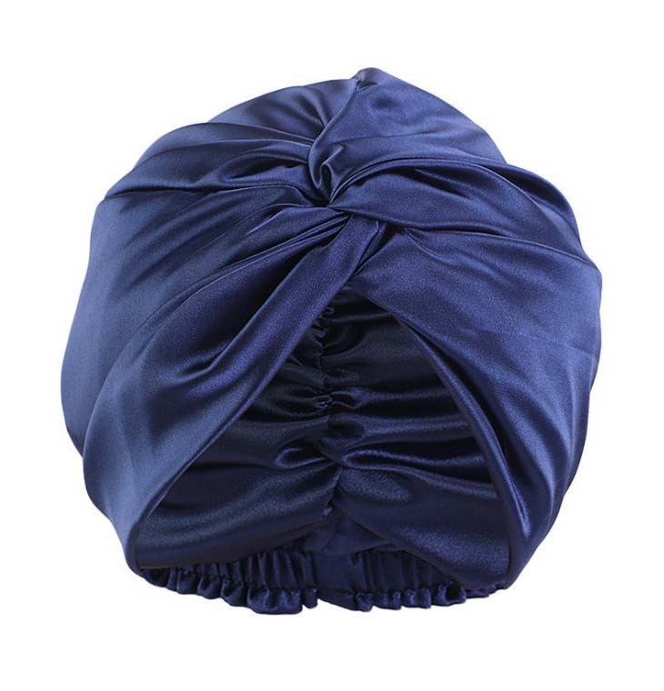 Double Layer  Silk Silk Nightcap Without Any Mark