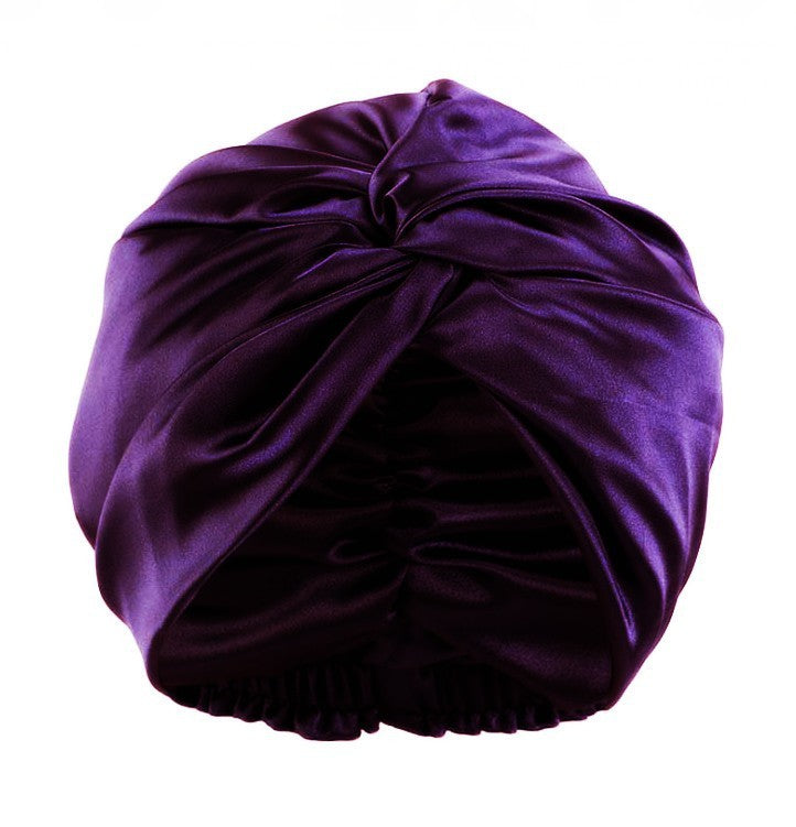 Double Layer  Silk Silk Nightcap Without Any Mark