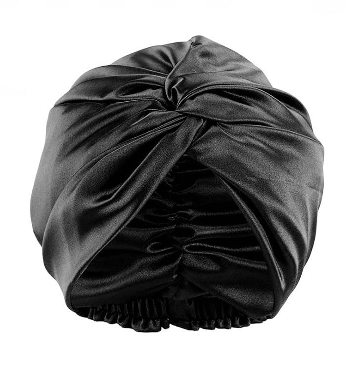 Double Layer  Silk Silk Nightcap Without Any Mark