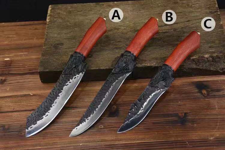 High Manganese Steel Black Dragon Boning Knife