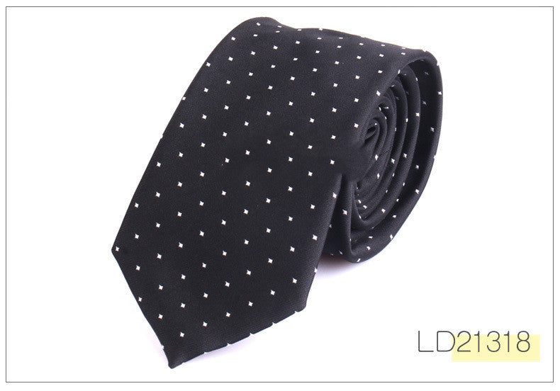 Tie Korean Casual Fashion 6cm Ultra-Narrow Geometric New