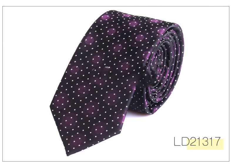 Tie Korean Casual Fashion 6cm Ultra-Narrow Geometric New