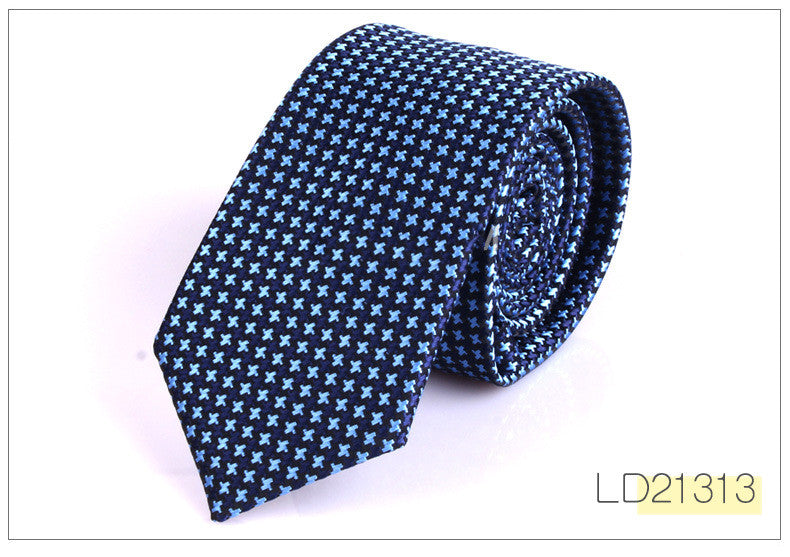 Tie Korean Casual Fashion 6cm Ultra-Narrow Geometric New