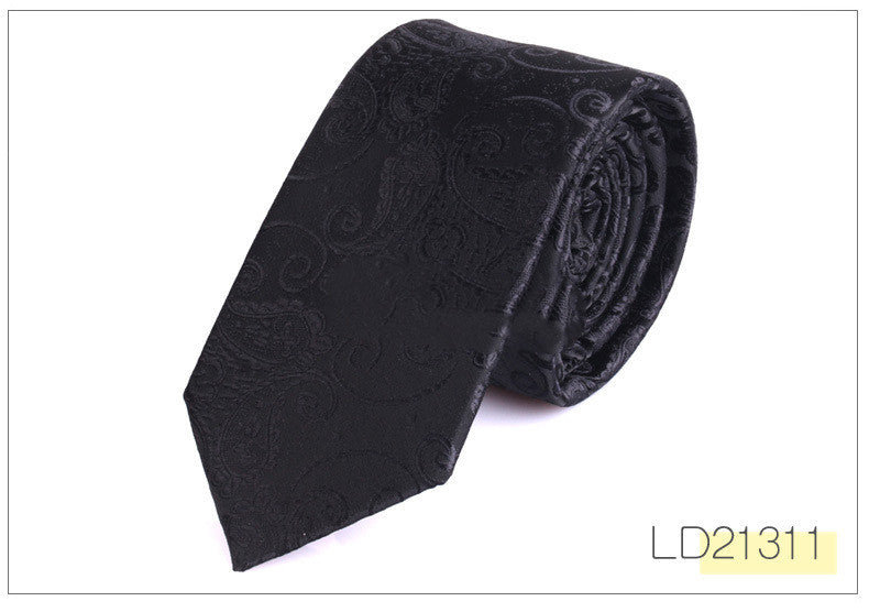 Tie Korean Casual Fashion 6cm Ultra-Narrow Geometric New