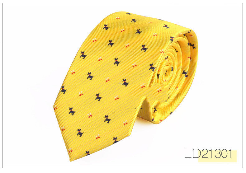 Tie Korean Casual Fashion 6cm Ultra-Narrow Geometric New