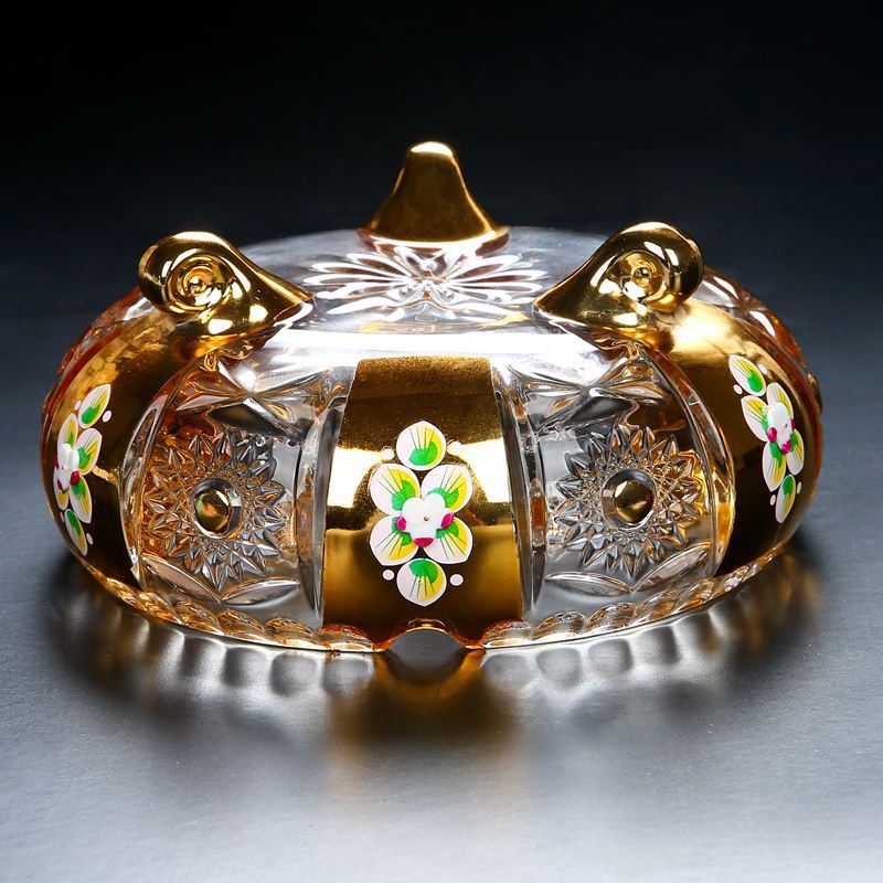 European Luxury Crystal Glass Ashtray