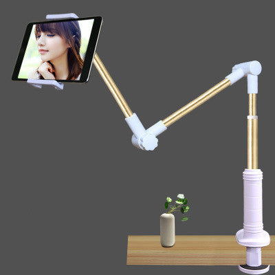Compatible With Apple, Folding Long Arm Tablet Phone Stand Holder For Ipad Pro 12.9 11 10.5 Kindle 4-14 Inch Lazy Bed Tablet Mount Bracket