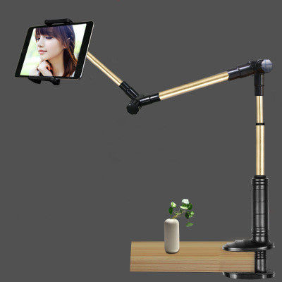 Compatible With Apple, Folding Long Arm Tablet Phone Stand Holder For Ipad Pro 12.9 11 10.5 Kindle 4-14 Inch Lazy Bed Tablet Mount Bracket