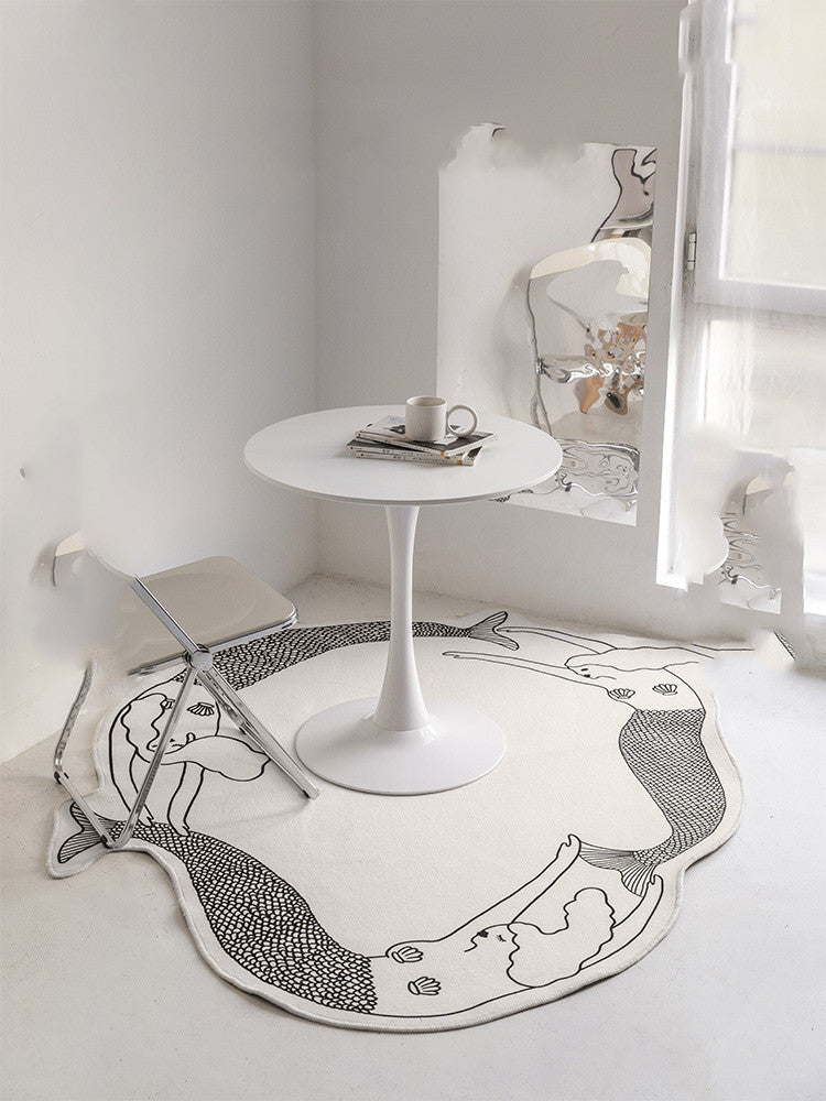 Little Carpet Floor Mat Home Bedroom Living Room Large Area Mat
