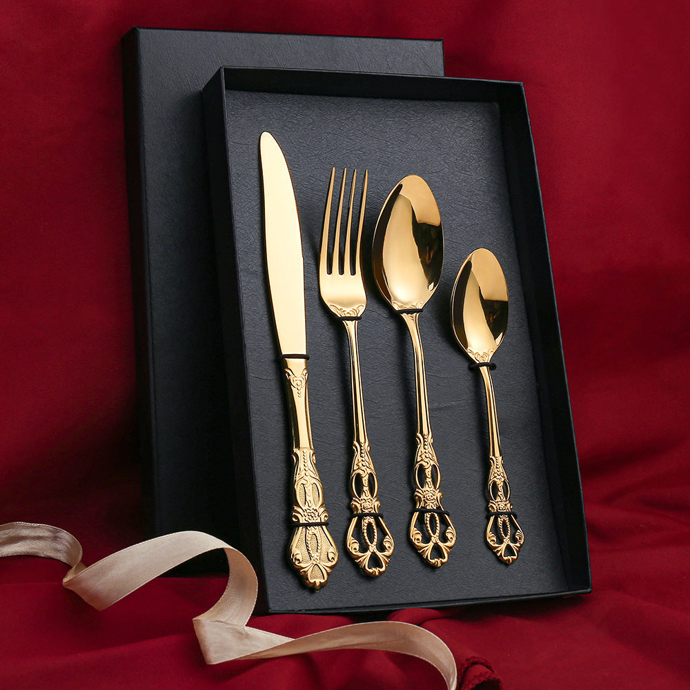 Stainless Steel Western Tableware Set