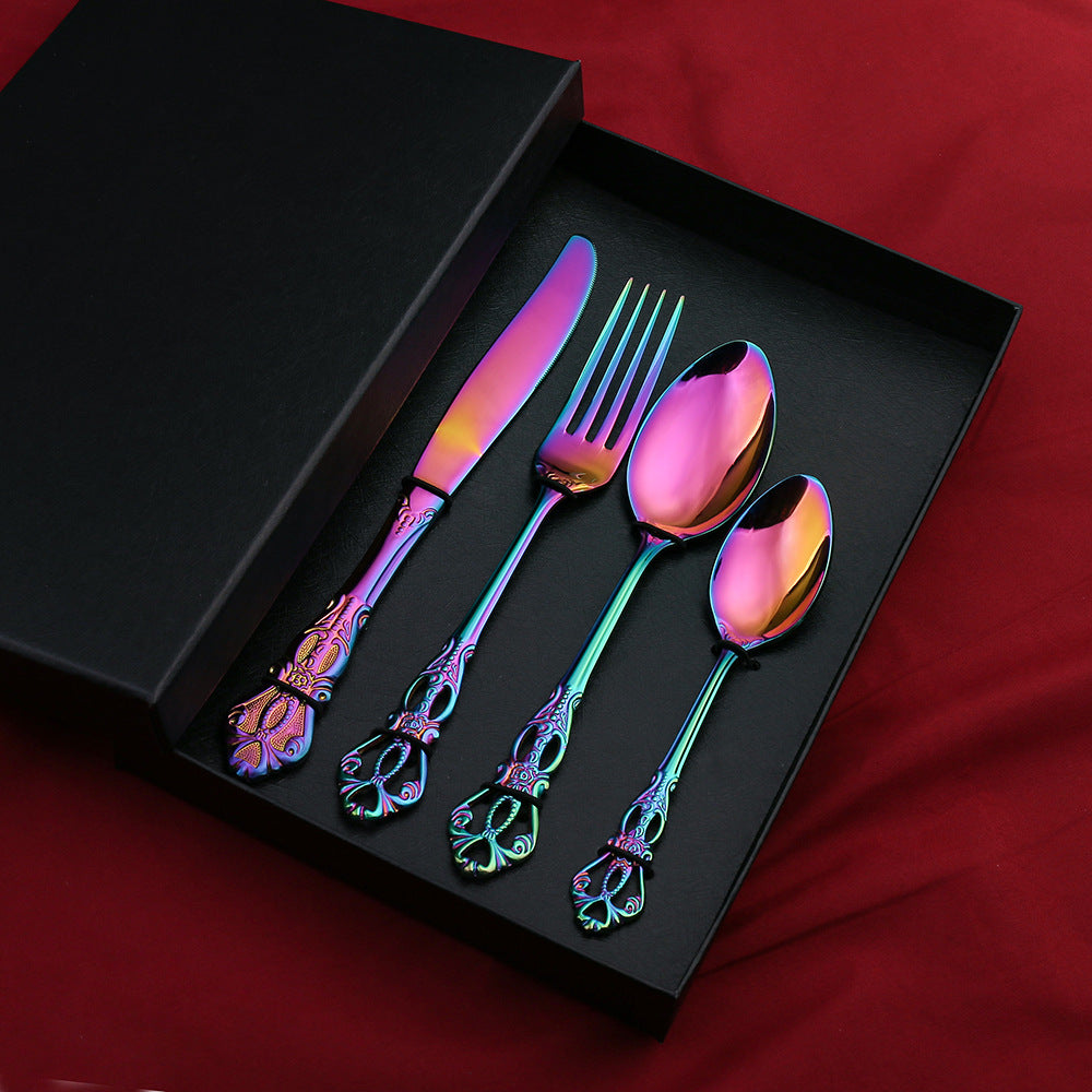 Stainless Steel Western Tableware Set
