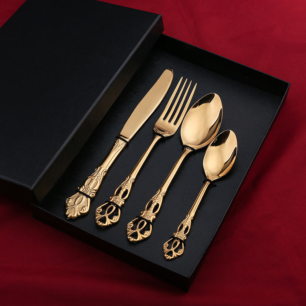 Stainless Steel Western Tableware Set