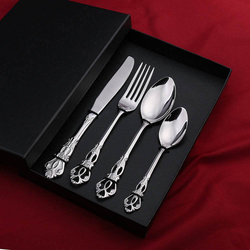 Stainless Steel Western Tableware Set