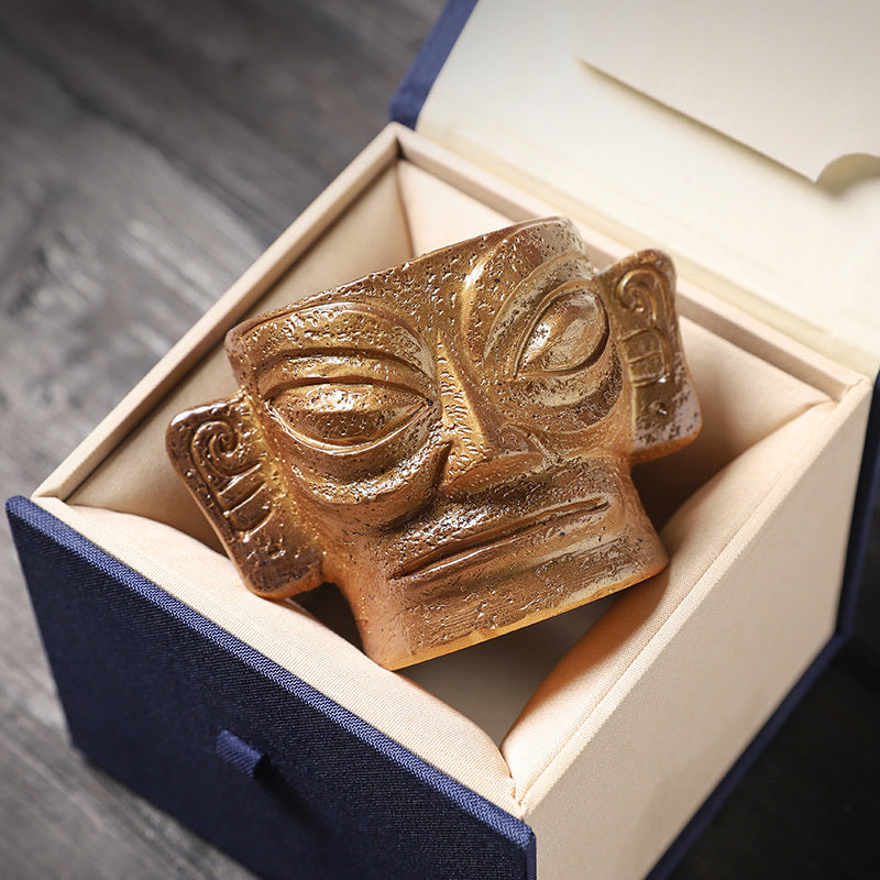 Bar Office Household Mask Ashtray Gift