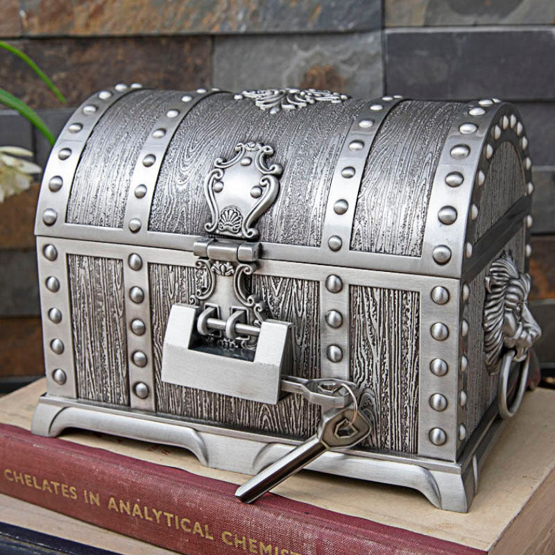 High-end Multi-layered Jewelry Box With Lock