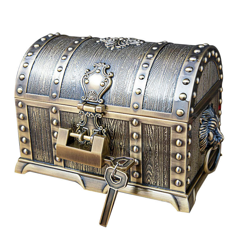 High-end Multi-layered Jewelry Box With Lock