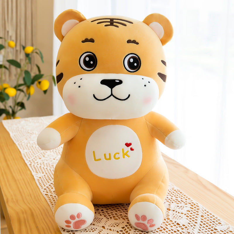 Lucky Tiger Doll Tiger Pillow Children's Plush Toys