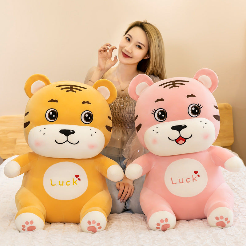 Lucky Tiger Doll Tiger Pillow Children's Plush Toys