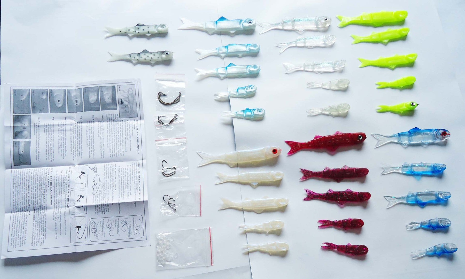 Soft Bait Fake Bait Fishing Gear Set Bionic Fishing Bait